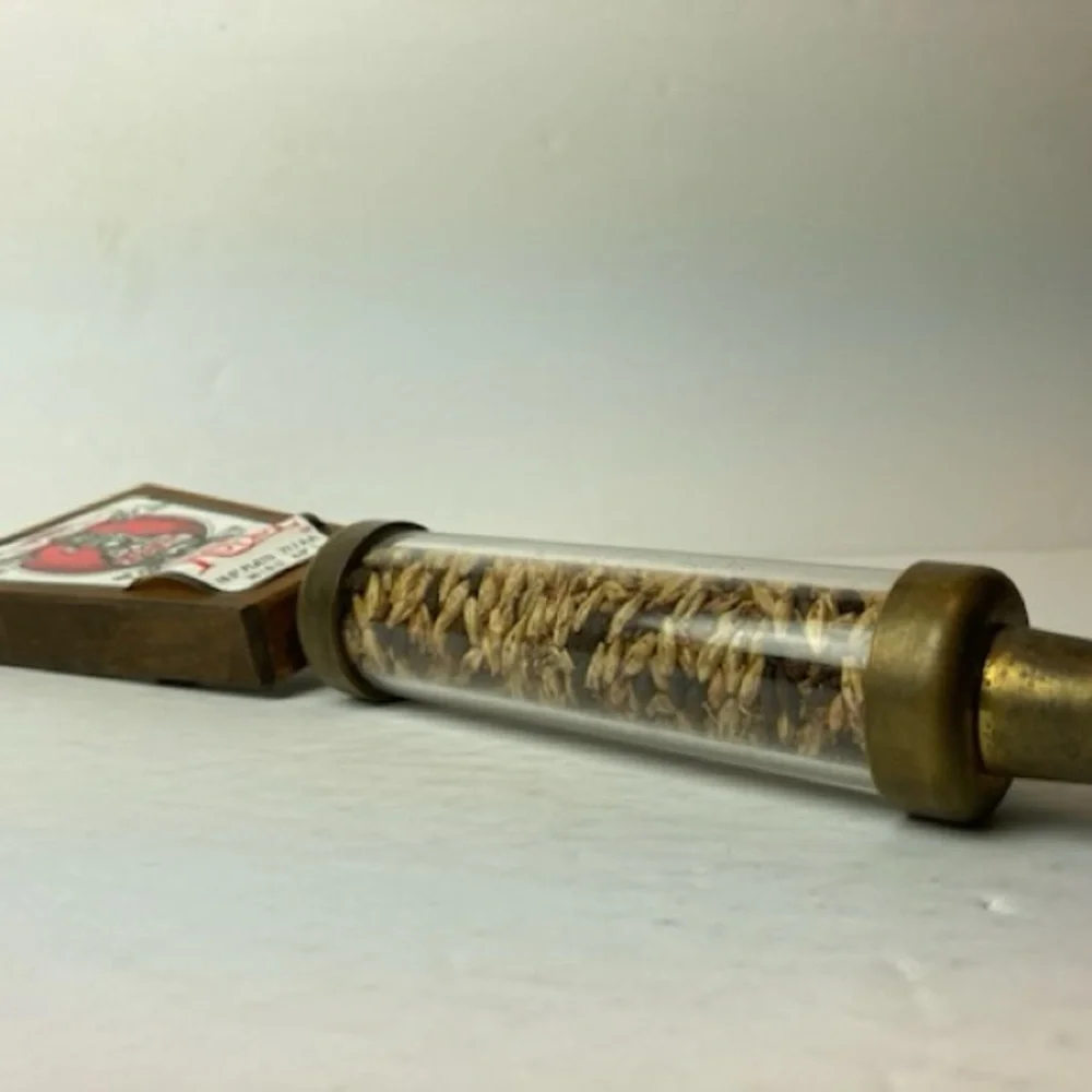 Oregon Brewery Rogue Dead Guy Ale Beer Tap Handle Grain Filled Wood Handle